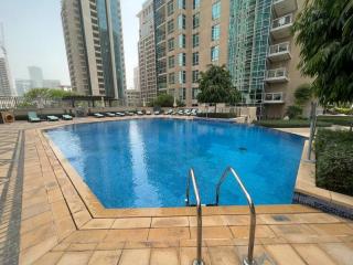 Walk to Burj Khalifa from this 2BR with Skyline Balcony View - 2