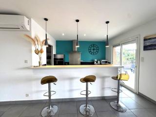 Appartement avec vue imprenable sur la mer, terrasse et piscine - Propriano - 5