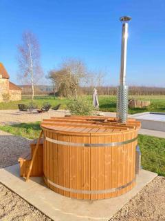 Country house, heated pool, nordic bath and great views - Couzon - 9