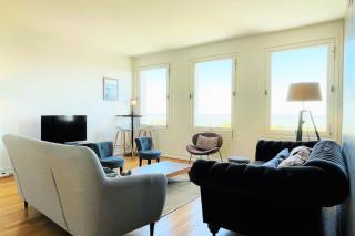 Vue Baie de Seine - Parking - Pont de Normandie - Honfleur - 9