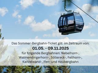 BERGFEX Alpensonne mit Sommer-Bergbahnticket - Oberstdorf - 5