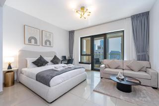 Elegant Studio I Balcony & Sofa Bed I Downtown - Dubai - 0