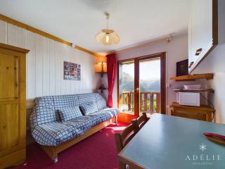 Charmant Studio 2/4 pers, centre-station, balcon sud, proche des pistes, parking inclus - FR-1-398-574 - La Rosière - 9