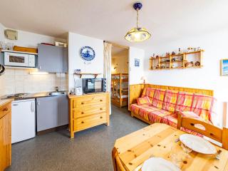 Studio cosy 4 pers, balcon, au pied des pistes - FR-1-807-33 - Saint-François-Longchamp - 7