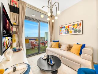 Modern High-Floor Apartment with Burj Khalifa View by Dejaview Stays - Dubái - 7