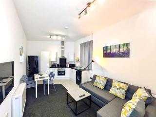 Ideal for Groups - 2 Bedroom Modern Apartment - Free Parking, Transit links, Close to Stadiums - 0