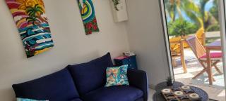 appartement privé ECO-RESPONSABLE, vue sur la mer des Caraibes et jardin clos, WiFi, à 2mn de la plage - Sainte-Luce - 7