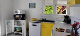 appartement privé ECO-RESPONSABLE, vue sur la mer des Caraibes et jardin clos, WiFi, à 2mn de la plage - Sainte-Luce - 1