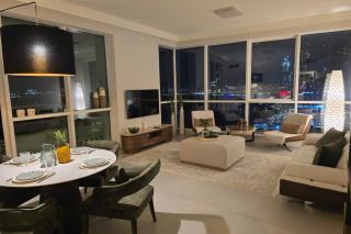 Beachfront 250 view private beach high floor - Dubai - 7