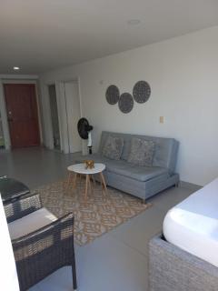 1C-AL3E APARTAMENTO DE 1 ALCOBA CERCA AL MAR CON AIRE ACONDICIONADO, PISCINA Y WIFi - Cartagena das Índias - 4