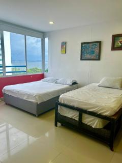 1C-AL2J APARTAMENTO DE 1 ALCOBA CERCA AL MAR CON AIRE ACONDICIONADO PISCINA Y WIFi - Cartagena das Índias - 1