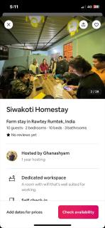 Hill Top Homestay and restaurant - Tādong - 1