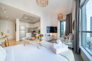 Airstay - Chic Studio - Marina View - Dubai Marina - Monthly Offer Available - Dubai - 2