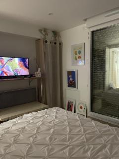 Le Patio de la Tour ! Studio 1 chambre avec SAUNA PRIVE sur le remblai 20m Plage - 6