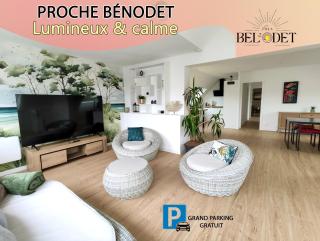 Villa Bel'Odet, appartements modernes au calme, terrasses, grand jardin et parking gratuit, proche de Bénodet - Clohars-Fouesnant - 0