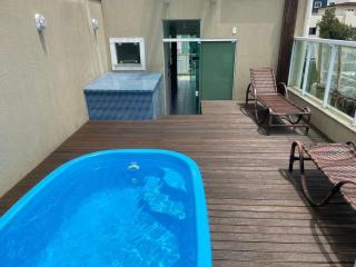 Ampla Cobertura 2 Suítes Piscina Privativa - Bombinhas - 9