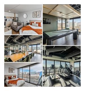 DT Studio Gym 12th Floor Parking Pool Table - Salt Lake City - 0