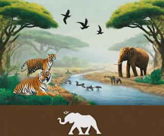 ELEPHANTA Corbett, Riverdale Forest Lodge, Mohan - Rāmnagar - 0