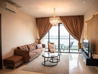 Tasteful Marina View 3BR Permas w Balcony Seaview Permas by Our Stay - 0