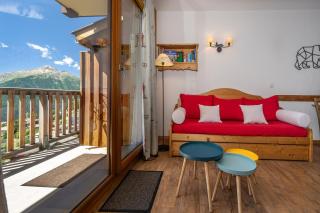 Orcières Appartement au pied des pistes avec piscine - 8
