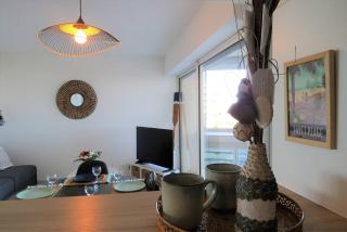 Coup de cœur pour ce cosy T2 avec vue imprenable sur la mer - 4GSUD101 - Canet-en-Roussillon - 4