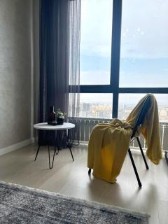Шикарный панорамный вид на город - Almaty - 5