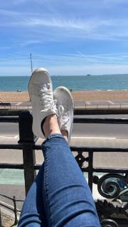 Beach from the Balcony, ensuite and private parking - 0