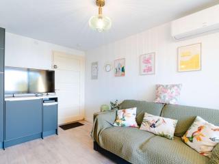T2 climatisé près plage, parking, cuisine tout équipée, balcon - Gruissan - FR-1-409-227 - Gruissan - 6