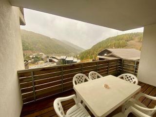 T2 cosy, vue montagne et village - Allos - 9