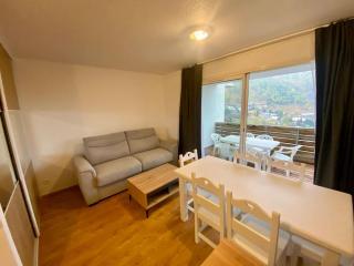 T2 cosy, vue montagne et village - Allos - 3