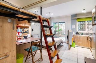 Smart studio 30 sq m Athens with yard - Athens - 5