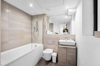 Modern 1-Bed Apartment Free Parking Sleeps 4 Birmingham - Birmingham - 8