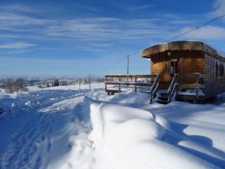 Belle roulotte de style chalet au coeur du Sancy - 6