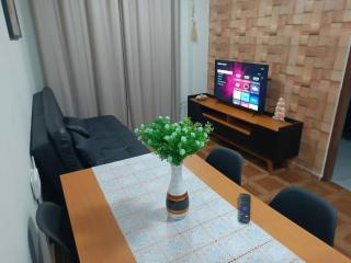 Apartamento com varanda e churrasqueira vila caiçara - Praia Grande - 4