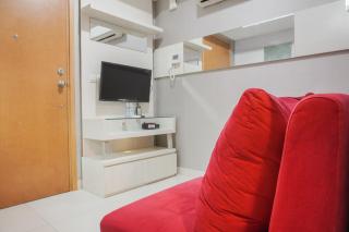 Comfort 1BR at The Mansion Kemayoran Apartment By Travelio - Yakarta - 2