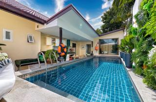 Cozy Asian house pool villa Pattaya 4 bedroom,Pet friendly - 4