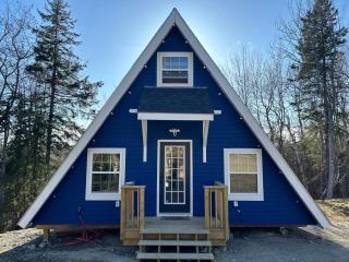 A-Frame with Hot Tub Firepit Oceanfront Pets - Machiasport - 0