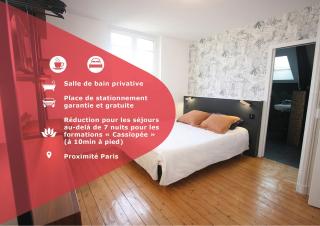 B&B sdb privées à Chatou parking gratuit près de Paris - 0