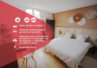 B&B sdb privées à Chatou parking gratuit près de Paris - Chatou - 9