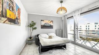 HOMEY MOSA - Au pied du Tram - Proche centre - Balcon Privé - Wifi et Netflix - Annemasse - 0
