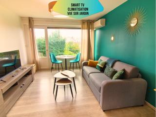 Le Pic'Vert - FREE Parking - 400m Hospital - 15min Train station & HISTORIC Center - Air conditionner - Calm & Cosy - 5