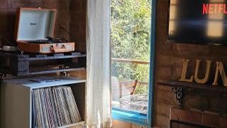 Chalé LuNê Vista para a Montanha , Banheira Imersão Externa e Lareira - 4