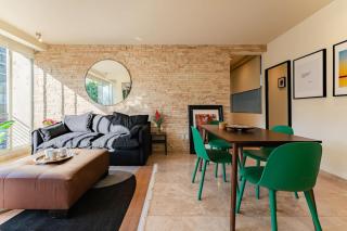 Brick apartment two blocks from plaza Rio de Janeiro Roma - Città del Messico - 0