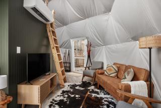 Glamping Dome w Hot Tub Fire Pit & River Access - Wardensville - 8