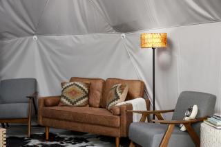 Glamping Dome w Hot Tub Fire Pit & River Access - 5