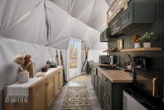 Glamping Dome w Hot Tub Fire Pit & River Access - Wardensville - 3