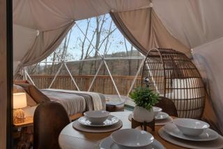 Glamping Dome w Hot Tub Fire Pit & River Access - Wardensville - 1