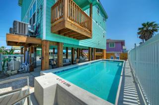 Private Pool Free Golf Cart 3 Blocks to Town Tequila Tides by AvantStay - Port Aransas - 8