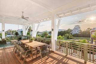 Rooftop Deck Gulf View Pool Firepit Walk to Public Beach Rosemary Beach - Inlet Beach - 4