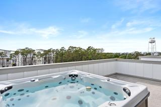 Sea Dweller by AvantStay Rooftop Spa Gulf View Golf Cart Pool - Inlet Beach - 0